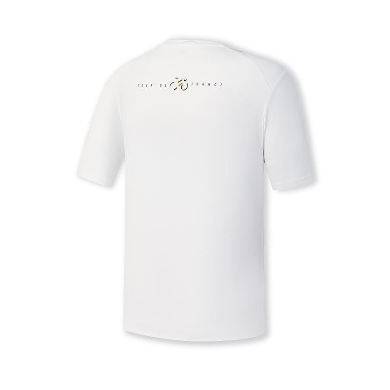 New FILA T Shirts Men's Jade White WT A11M538112F-WT