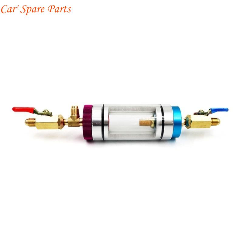 

Y4UA Car Air Conditioning R134 Refrigeration Charging Tool Oil Filling Analysis Tool Easy to Use for Professional & Beginner China Mainland