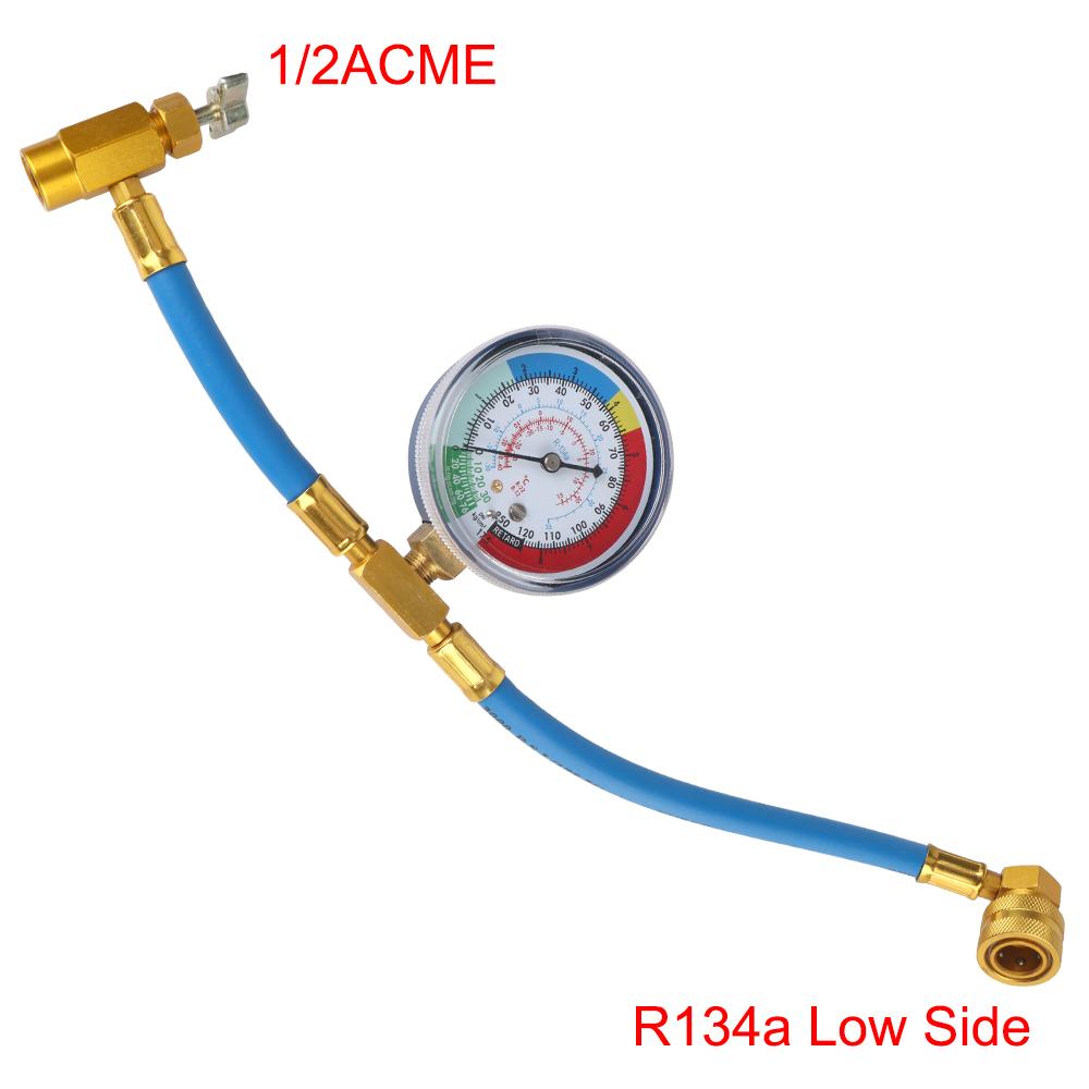 Car Air Conditioner Tools Open Valve Charging Pipe Car Refrigerant Charging Pipe Air Conditioning Recharge Hose Freon r134a