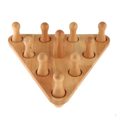 10x Shuffleboard Bowling Pins Set for Table Game Party