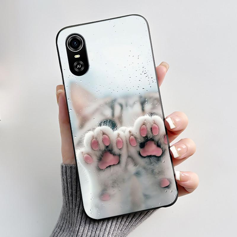 For ZTE Blade A31 Plus / BladeA31 Case Matte Black Aesthetic Luxury Cute Cool Boys Girls Pattern Casing Soft Silicone Back Cover