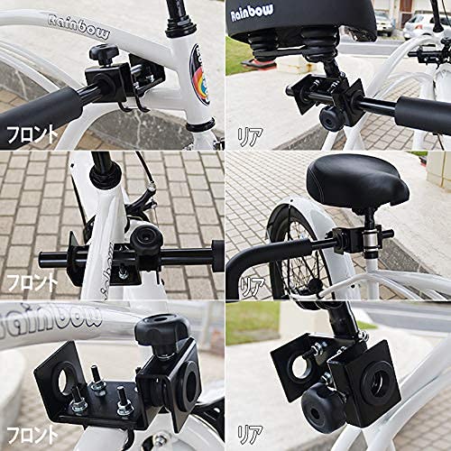 Rainbow Bicycle Surfboard Carrier, Black x Black