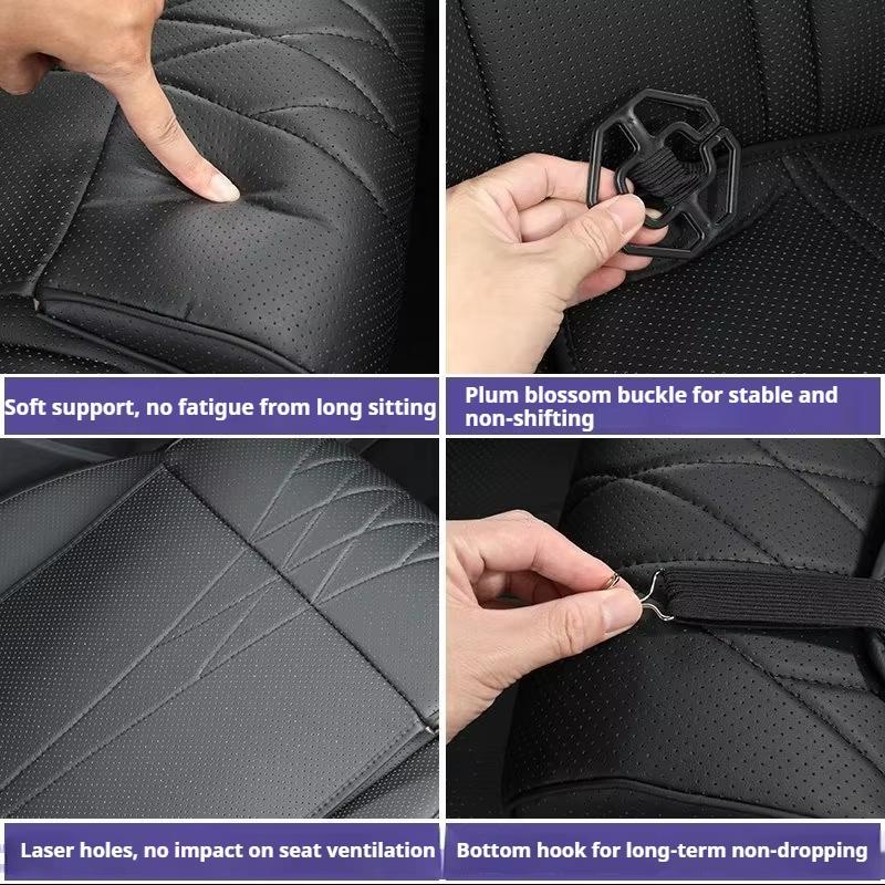 For BYD Sealion 05 06 EV DMI Car Seat Leg Support Extension Auto Seat Extender Leg Cushion Leather Pad Mat Interior Accessories