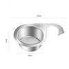 Draining Basket for Sink Multifunctional Swan Drain Strainer Basket Faucet Hanging Fruits Strainer Colander Home Basin Organizer