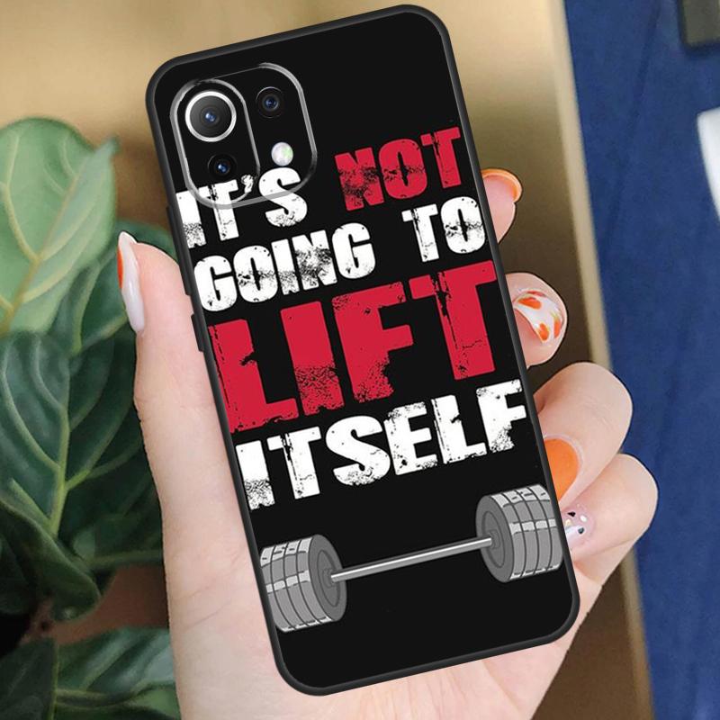 Bodybuilding Gym Fitness Case For Xiaomi 15 14 Ultra 13T 14T 15T Pro 17 Pro Max POCO F8 F7 F5 F6 X5 X6 X7 Pro Coque
