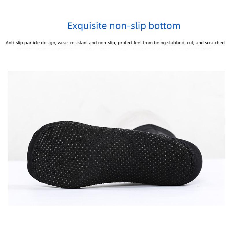 3mm ZCCO Elastic Winter Diving and Anti-Slip Socks with Ankle Support