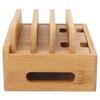 Multi Device Stand, Decoration Bamboo Multi Device Holder for Home Tablet   Smartphone