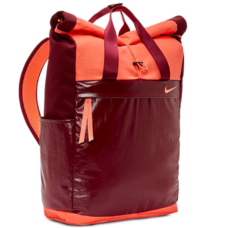 Nike Polyester Training Backpack Unisex Dark Red Casual BA6173-638