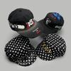 Stampe floreali Berretti da baseball con rosa Ultimi per uomo e donna Protezione solare Stile di strada All-match Pois Moda Stile di nicchia Berretti con visiera Colore
