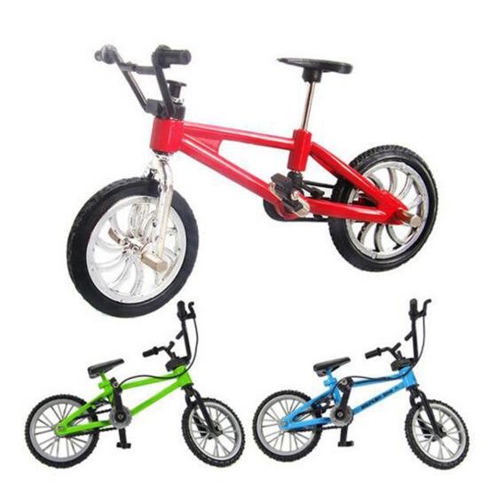 Model Bicicletă Anti-Coliziune Detaliu Mic Cadou de Festival Bicicletă de Deget Aliaj Turnare sub Presiune Jucărie Simulare pentru Copii