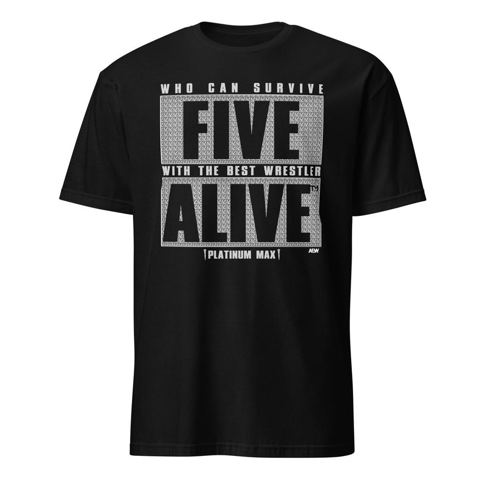 

Max Caster Five Alive Official AEW TShirt Unisex T-Shirt XXXXL