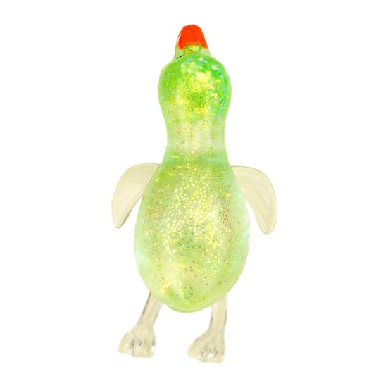 Glitter Cartoon Animal Sensory Fidget Toy for Adults Kids Cute Pig Duck Turtle Squeeze Toy for Stress Relief Easter Basket
