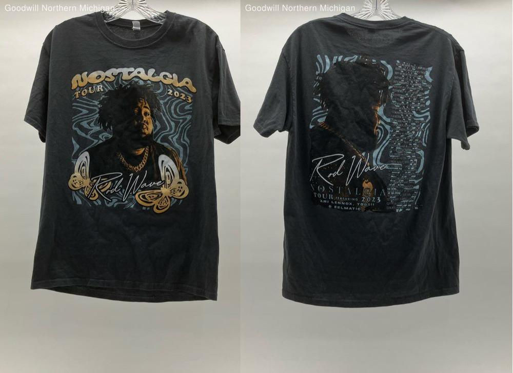 

2 Sides ROD WAVE Black Cotton Tshirt Full size S5XL Unisex SN168 Unisex T-Shirt L