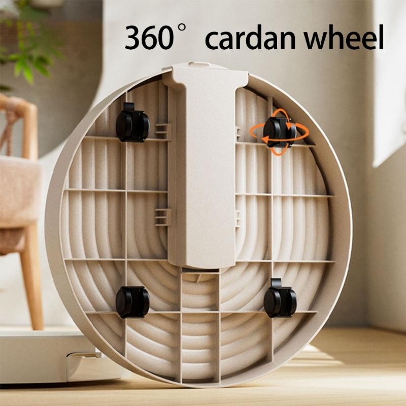 Mobile Plant Holder with Easy Glides Wheels Plant Transport Tray Flowerpot Mover for Protecting Floor from Scratches