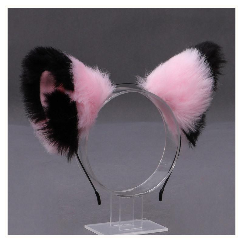 Sexy Temptation Lolita Animal Cat Fox Ear Headband Cosplay Faux Fur Headband Girl Halloween Anime Headband Hair Accessories