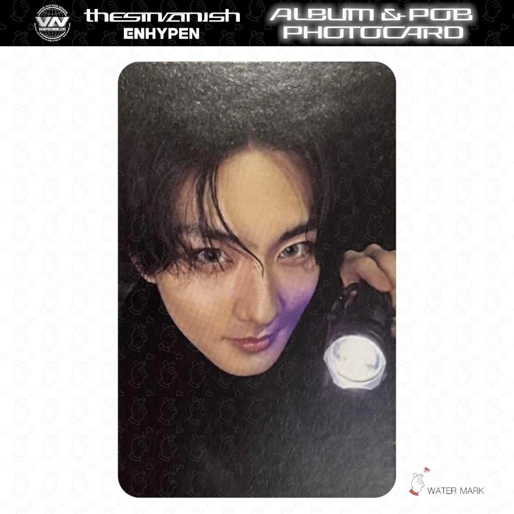 VORBESTELLUNG ENHYPEN THE SIN VANISH ALBUM Fotokarte Japan POB Glücksziehung OFFIZIELL FORBIDDEN AFTERLIGHT STORM FUGITIVES