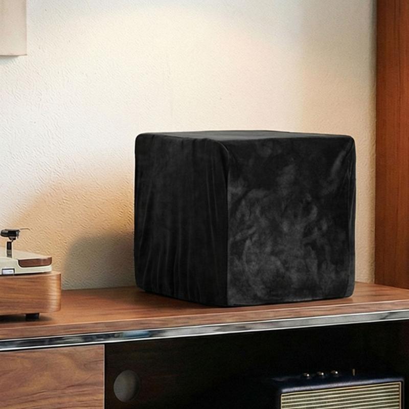 12inch Record Dust Cover Stretchy Spandex Fabric Texture for LPs Storage Protectors with Soft Inner Lining