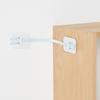 MUJI Furniture Prevention KE2S8A3A Tip-over Device, White/Grey,