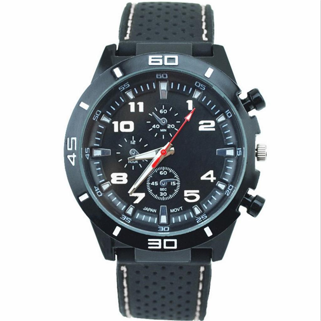 Men's Waterproof Luminous Running Alarm Clock Watch