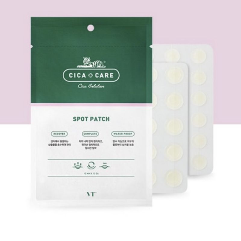 VT Cosmetics CICA Spot Patch 48 Patches | Hydrocolloid Acne Blemish Patch