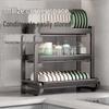 Yingbai 3-Tier Countertop Dish Drying & Storage Rack