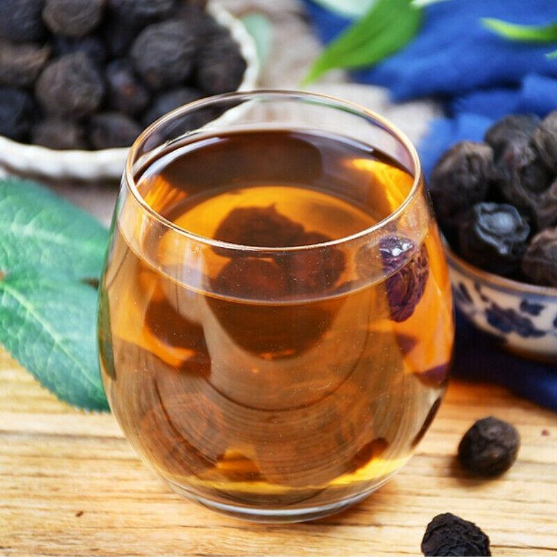 300 г органический китайский сушеный травяной чай Ebony Tea Wu Mei Gan Herbs Tea Health — фото 9