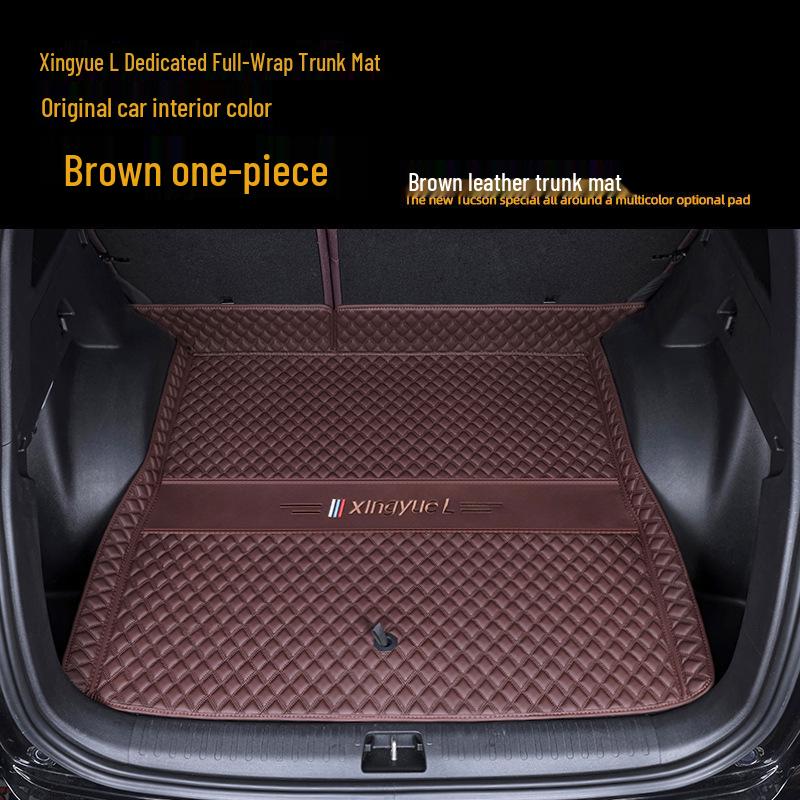 Geely Xingyue L 2025 Full Coverage Trunk Mat - Zhiqing Car Tail Box Modification