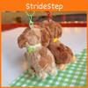 Scarf Dachshund And Backpack Design Plush Keychain For Gift Accessory Use
