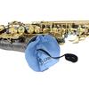 Set da 10 Pezzi Kit di Pulizia per Sassofono Panno Sax Clean Spazzolino per Bocchino Cinghia Mini Set di Cacciaviti