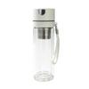 High-Capacity Glass Tea Infuser Cup with Magnetic Ejection Lid