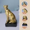 Decorative Golden Cheetah Statue | Luxury Animal Showpiece for Home, Office, Living Room, Table & Study Desk
