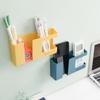 New Multifunctional Wall-mounted Storage Box Punch-free Mobile Phone Remote Control Storage Rack Bathroom Wall Debris Storage Ra