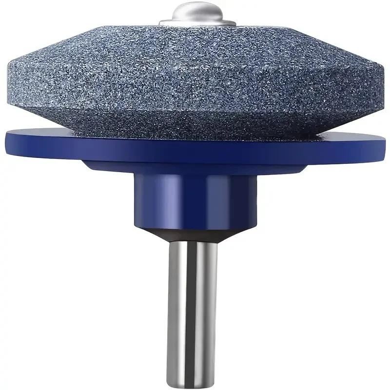 

Заточка стала проще: Электрическая заточка для газонокосилки с износостойкой шлифовальной головкой и шлифовальным камнем синий