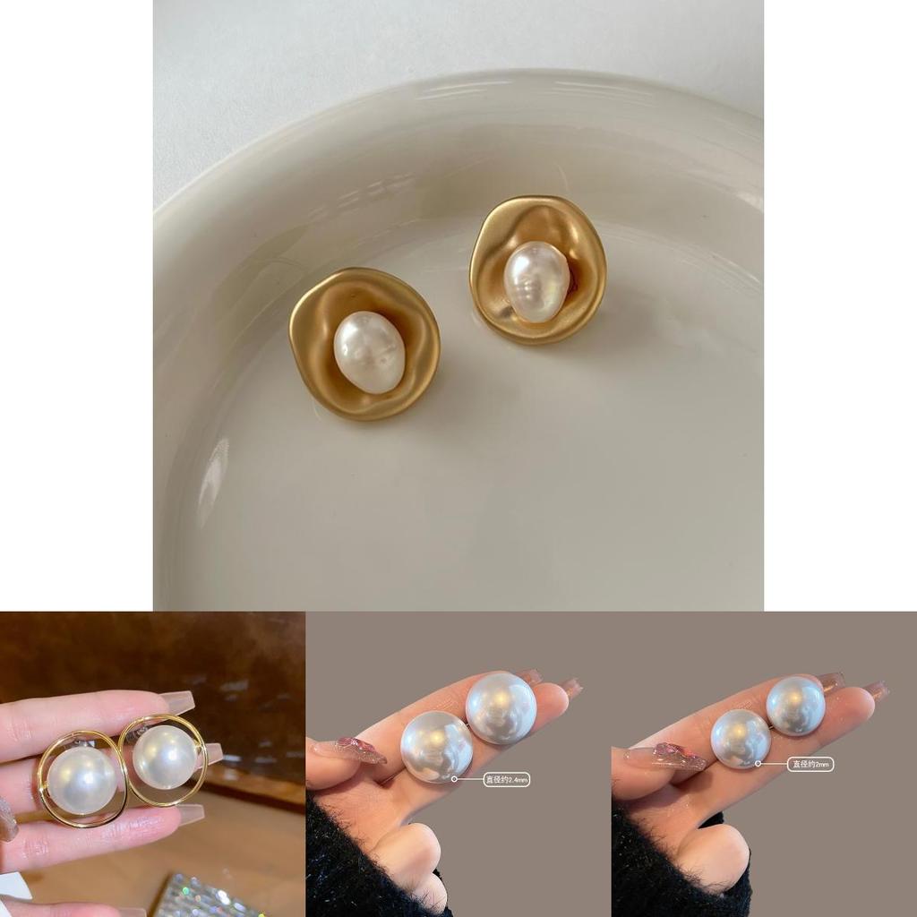 Statement Pearl Ear Studs For Women Fashionable And Trendy Accessories For A Chic Look