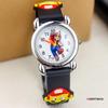 3D Silicone Cartoon Quartz Watch for Kids