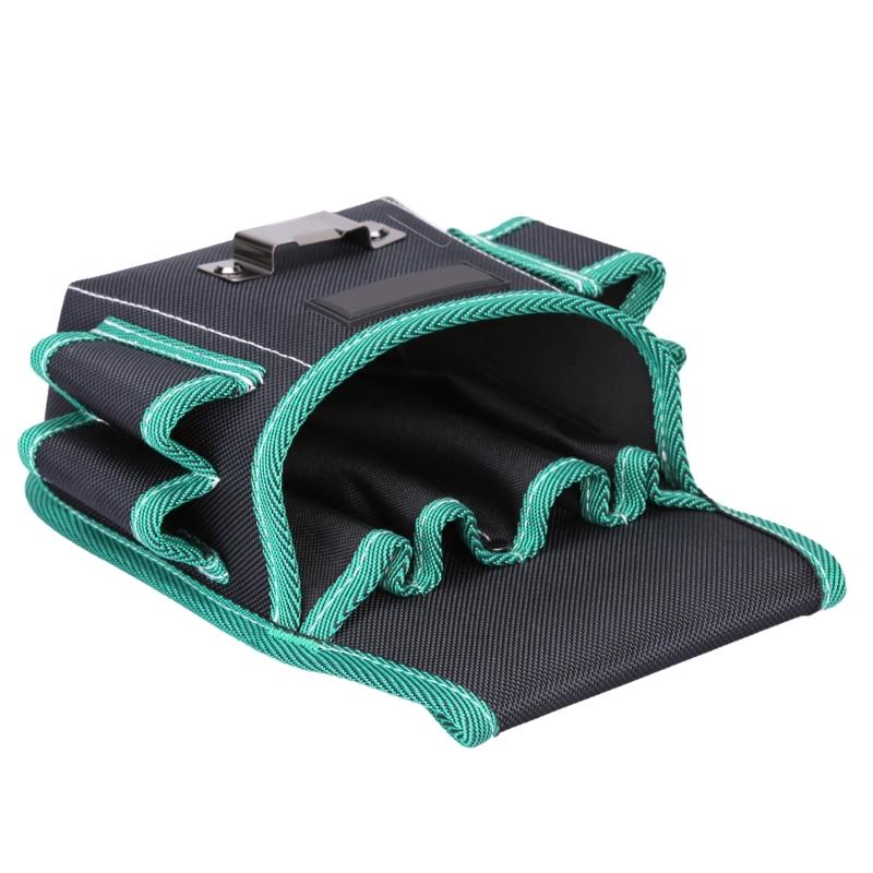 Tear Resistant Tool Belt Pouch for Carpenters and Electricians with Comfortable Fit and Enhances Portability
