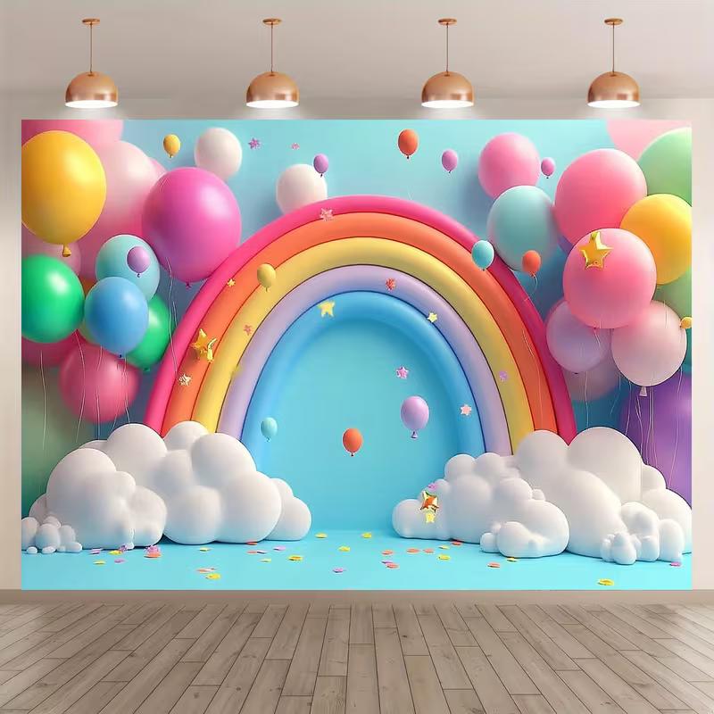 

2D Flat Printing Reading Theme Door Banner, Stacked Books Door Cover 47.2x31.5inch/120*80cm