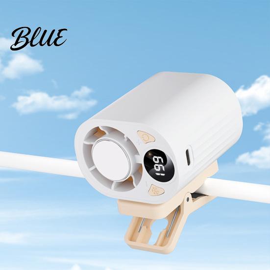 Hands-free Cooling Fan Car Clip-on Hands-Free Mini Bladeless Rechargeable Wearable Personal Device for Shirts 3-Speed Quiet Portable Adjustable Clip