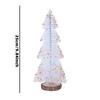 Mini Christmas Elegant Tree Decor Charming Star Shape Design Tabletop Display For Joy Holiday