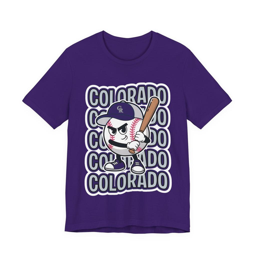 Colorado Baseball T-Shirt Retro Mascot Tee Vintage Style