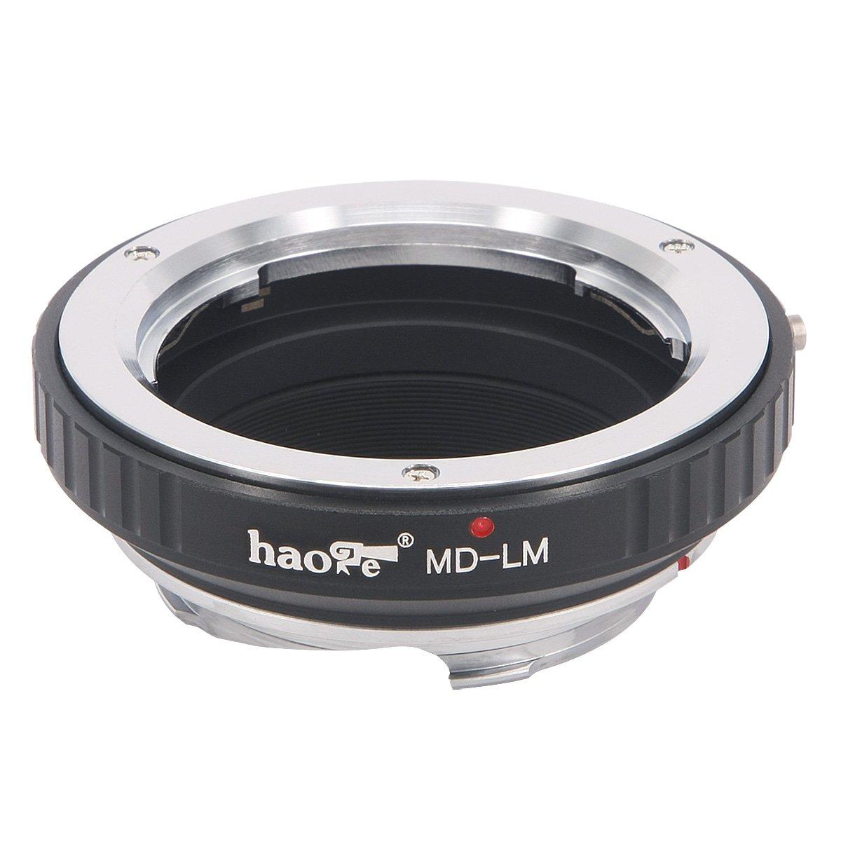

Haoge Lens Mount Adapter for Minolta Rokkor MD MC Mount Lens to Leica M LM Mount including M Cameras, M240, M240P, M262, M3, M2, M1, M4, M5, M6, MP,