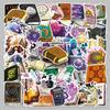 50pcs Gothic Halloween Stickers for Journals, Phones, Notebooks, Cups, and Computers - Waterproof Decoration