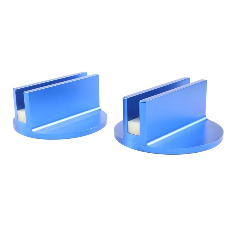 

Car Lift Jacks Stand Rubber Pad Magnetic Aluminum Slotted Floor Jacks Pad Frame Rail Adapter Universally