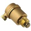 Brass Exhaust Valve DN15 Air Vent Valve Durable Side Row Type  Water Heater