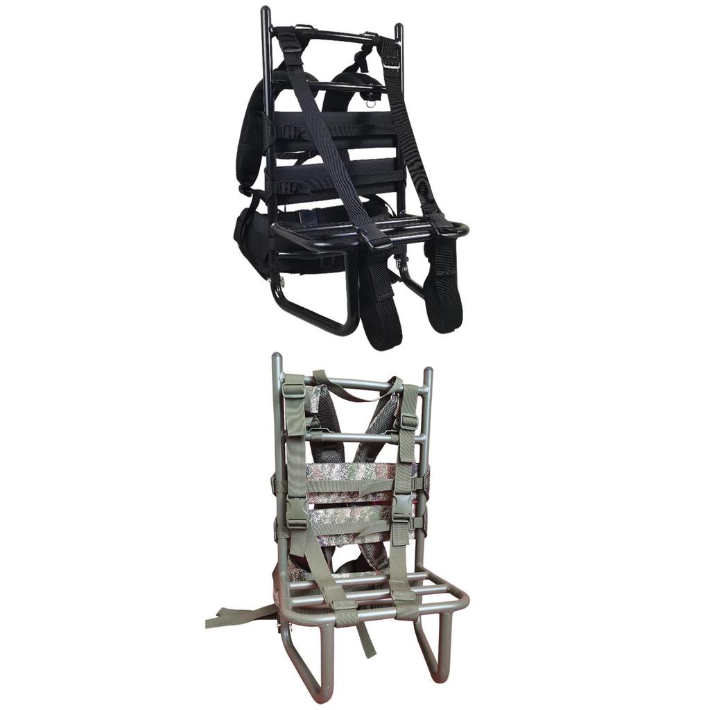 Heavy Duty Backpack Frame with Adjustable Shoulder Straps Holder Rucksack for