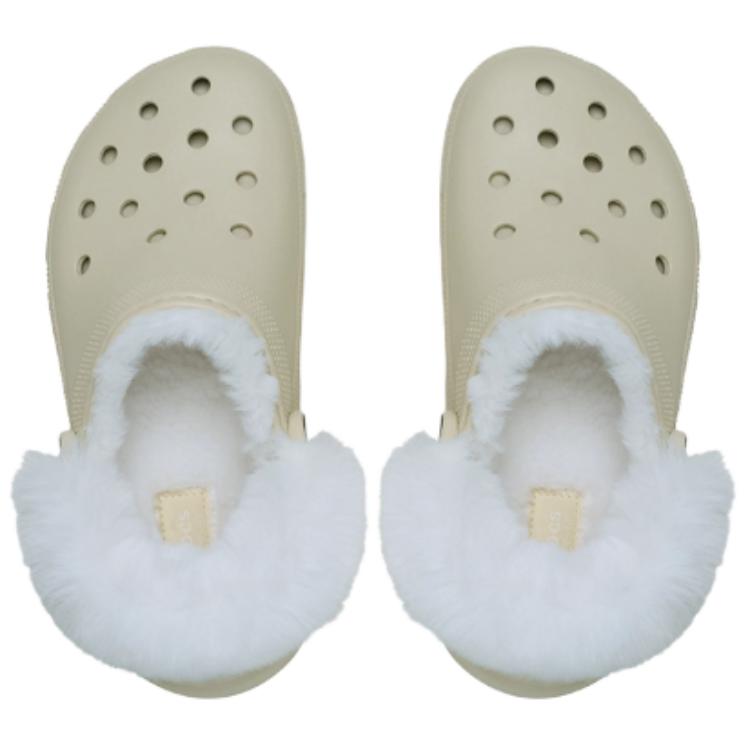 Crocs Classic Cloud Casual Versatile Clogs Women Footwear Bone-White 212854-2Y2