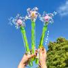 Windmühlen-Seifenblasenstab Große Kapazität Interaktiver Seifenblasenmacher Cartoon Outdoor Sommer Spielzeug für Kinder Seifenblasen-Spielset für Party Picknick Strand