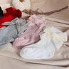 New Winter Autumn Baby Girls Socks With Big Bows Kids Ankle  Cotton Socks Toddlers Cute Short Christmas Socks For