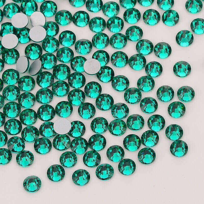 High Quality Non Hotfix Rhinestone Diamond Strass Flatback Glass Crystal Rhinestones Bulk for Cloth DIY Crafts