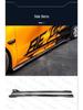 Zeekr 001 Body Kit: Carbon Fiber Front Lip, Side Skirts, Rear Diffuser, Spoiler, Roof Spoiler.
